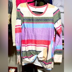Multi-colored sweater
